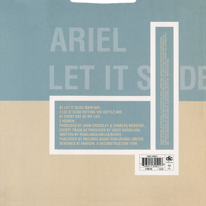 Ariel : Let It Slide (12", Single)