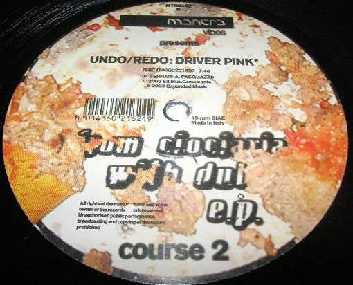 Alex Dolby / Undo/Redo (2) : From Ciociaria With Dub E.P. Course 2 (12", EP)
