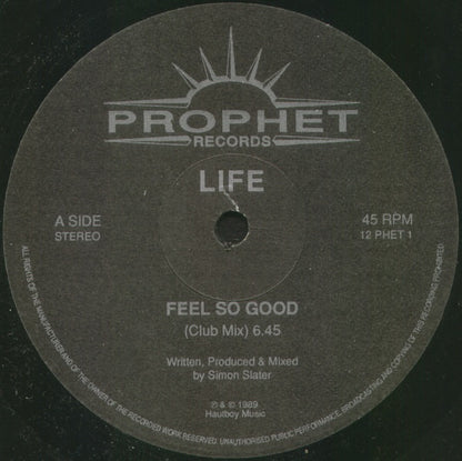Life (10) : Feel So Good (12")