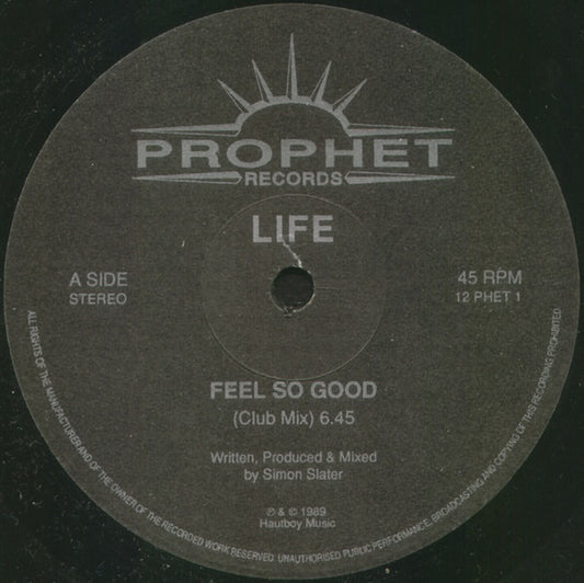 Life (10) : Feel So Good (12")