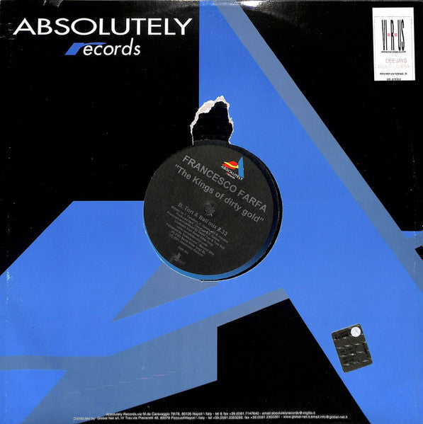 Francesco Farfa : The Kings Of Dirty Gold (12")