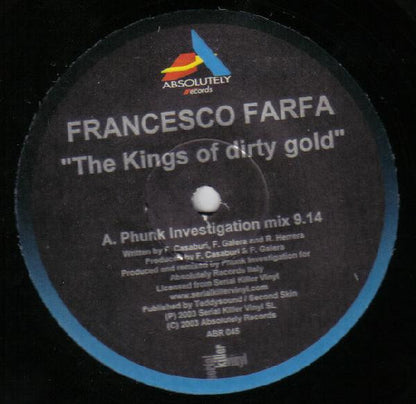 Francesco Farfa : The Kings Of Dirty Gold (12")