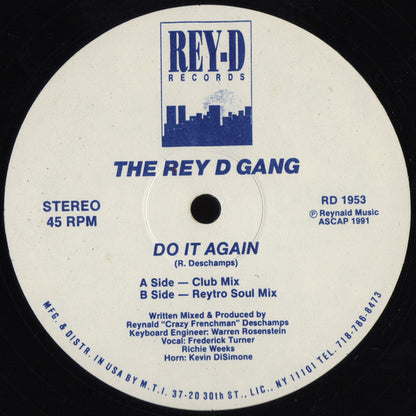 The Rey-D Gang : Do It Again (12")