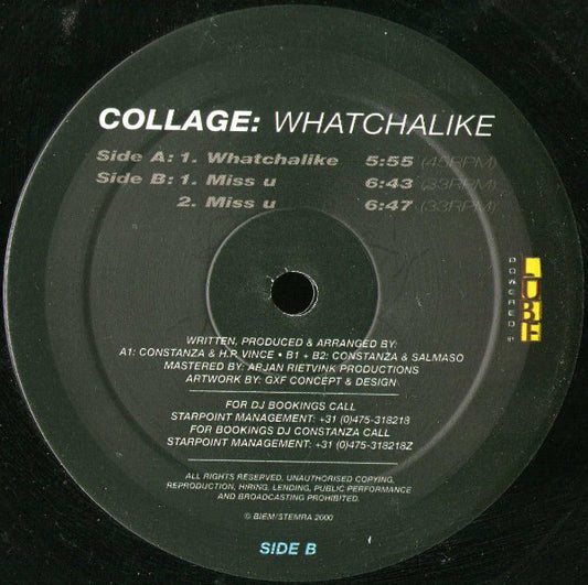 Collage : Whatchalike (12")