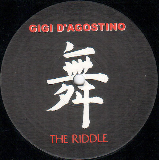Gigi D'Agostino : The Riddle (12")