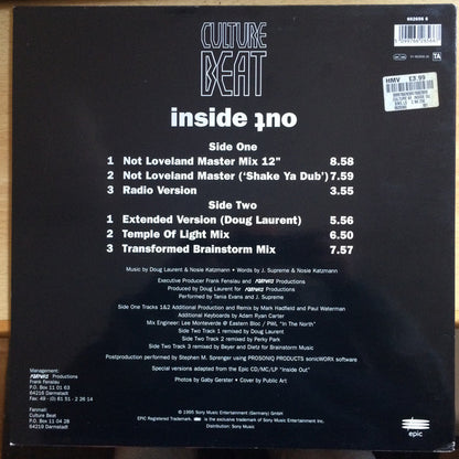 Culture Beat : Inside Out (12")