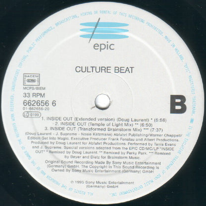 Culture Beat : Inside Out (12")