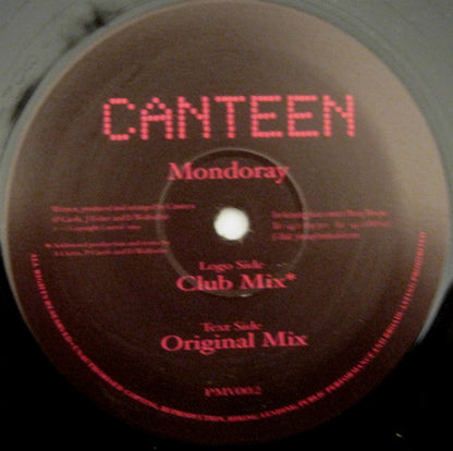 Canteen : Mondoray (12")