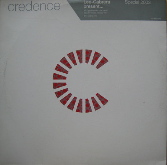 Lee-Cabrera : Special 2003 (12")