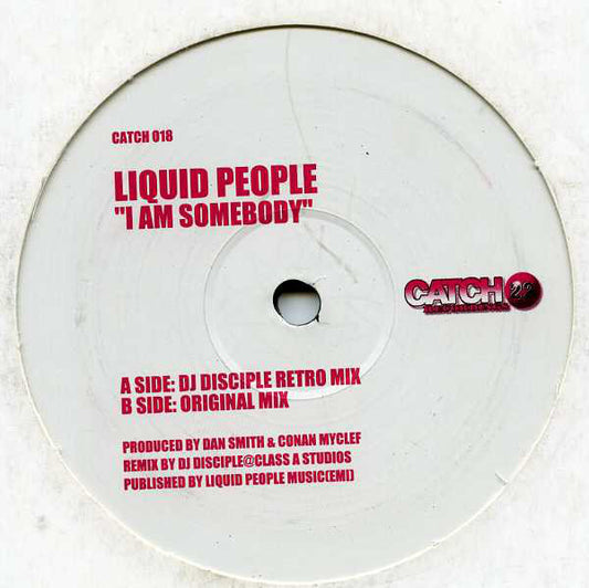 Liquid People : I Am Somebody (12")