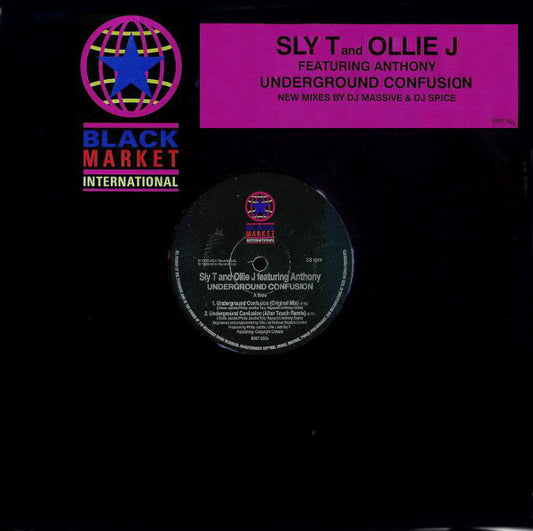 Sly T And Ollie J Featuring Anthoney : Underground Confusion (12")
