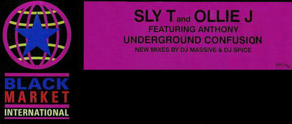 Sly T And Ollie J Featuring Anthoney : Underground Confusion (12")