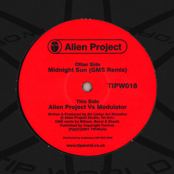 Alien Project : Midnight Sun (GMS Remix) / Modulator (12")