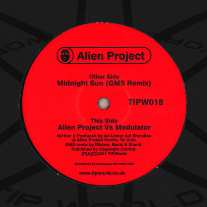 Alien Project : Midnight Sun (GMS Remix) / Modulator (12")