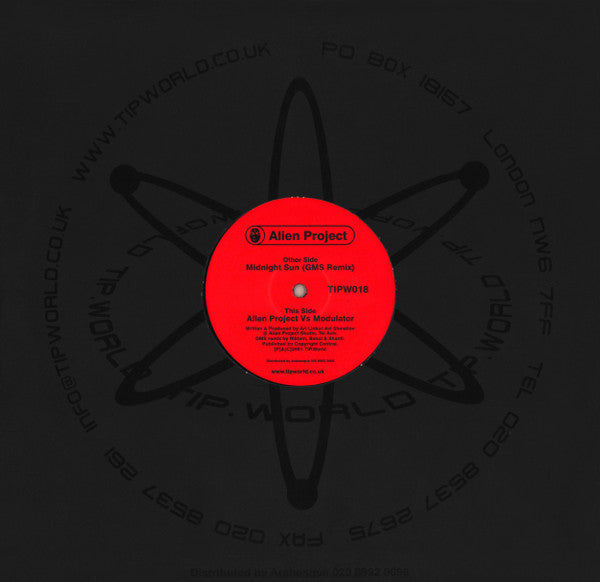 Alien Project : Midnight Sun (GMS Remix) / Modulator (12")