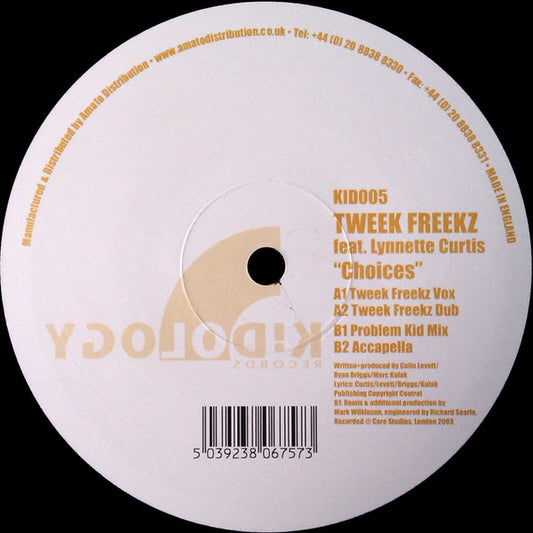 Tweek Freekz : Choices (12")