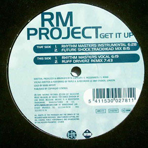 R.M. Project : Get It Up (12")