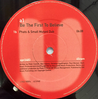 A1 : Be The First To Believe (12", Promo)