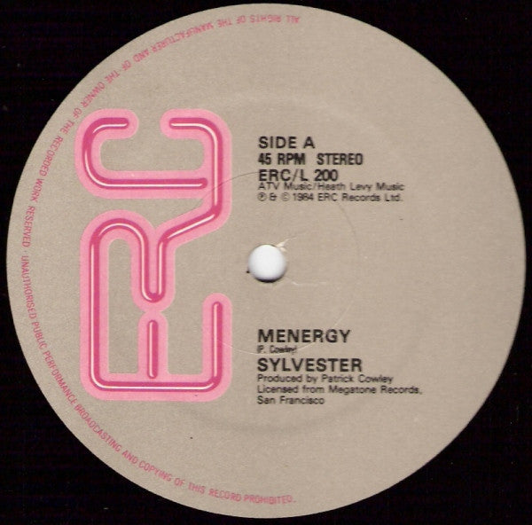 Sylvester : Menergy (12")