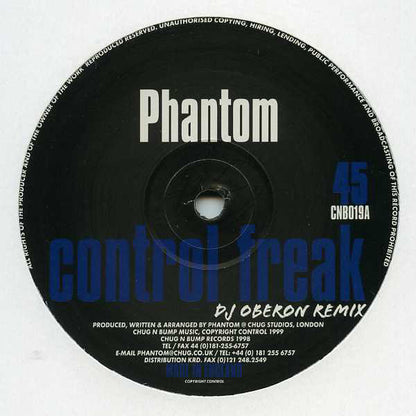 Phantom (17) : Control Freak (Remixes) (12")