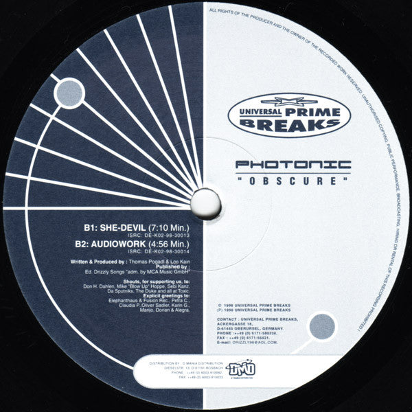 Photonic : Obscure (12")