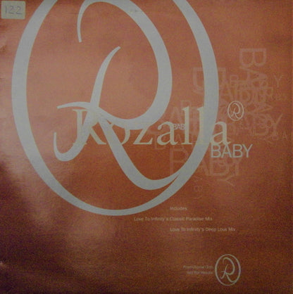 Rozalla : Baby (12", Single, Promo)