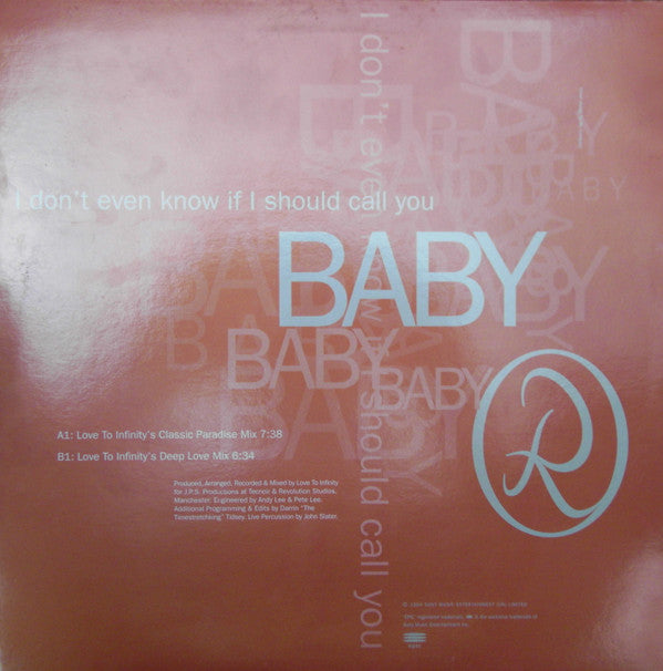 Rozalla : Baby (12", Single, Promo)