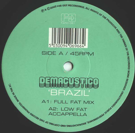 Democustico : Brazil (12")