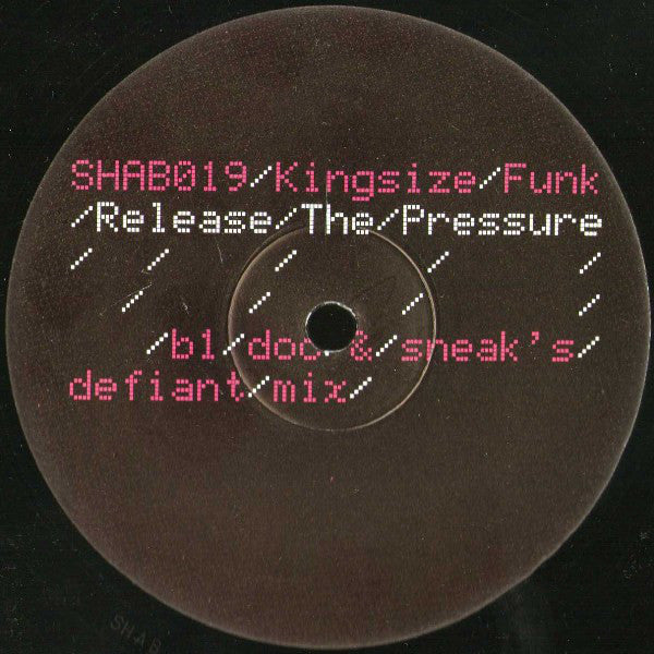 Kingsize Funk : Release The Pressure (12")