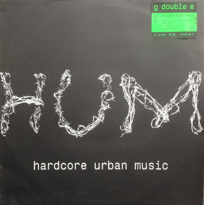 G Double E : B-Line From Hell (12", EP, Promo)