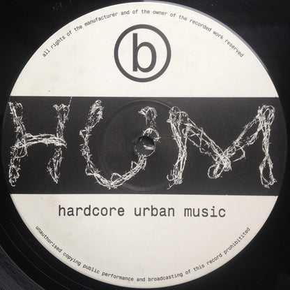 G Double E : B-Line From Hell (12", EP, Promo)