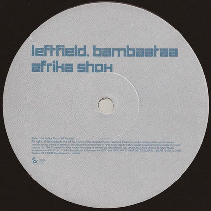 Leftfield . Afrika Bambaataa : Afrika Shox (12", Single)