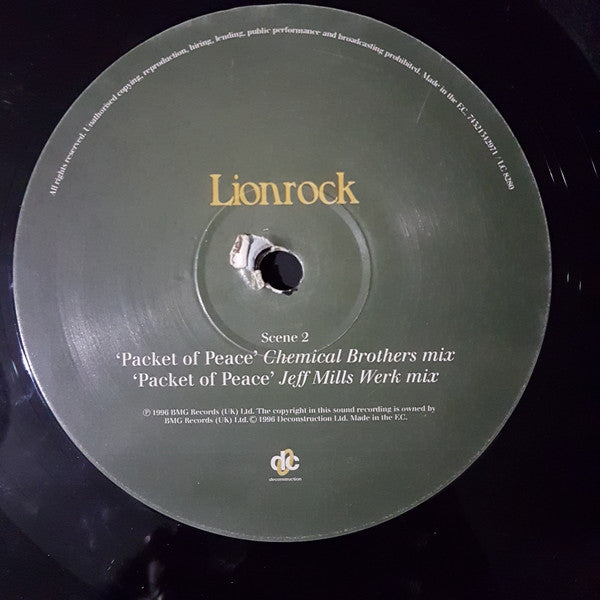 Lionrock : Straight At Yer Head - Act One (12", Single)