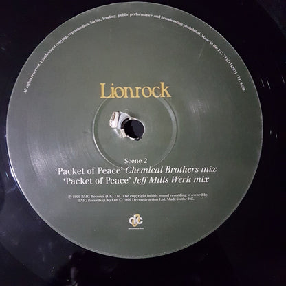 Lionrock : Straight At Yer Head - Act One (12", Single)