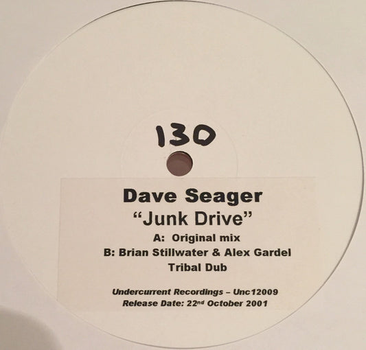 Dave Seager : Junk Drive (12", W/Lbl)