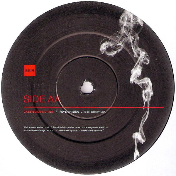Cass/Slide* & D. Ten* : Fever Rising (12")