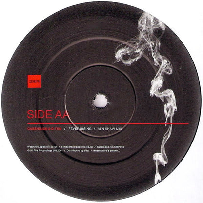 Cass/Slide* & D. Ten* : Fever Rising (12")