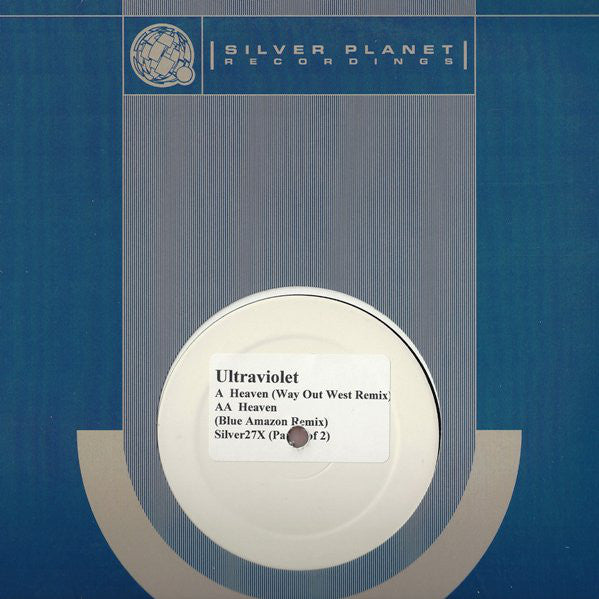 Ultra Violet : Heaven (12", Promo, W/Lbl)