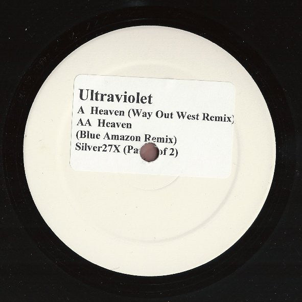 Ultra Violet : Heaven (12", Promo, W/Lbl)