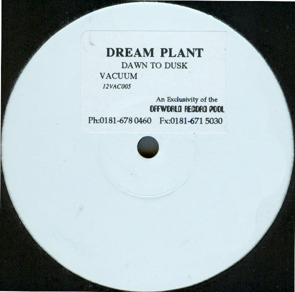 Dream Plant : Dawn To Dusk (12", W/Lbl, Sti)