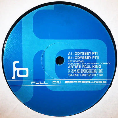 Paul King : Odyssey (12")