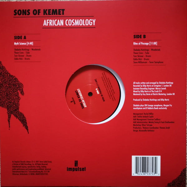 Sons Of Kemet : African Cosmology (12", Single)