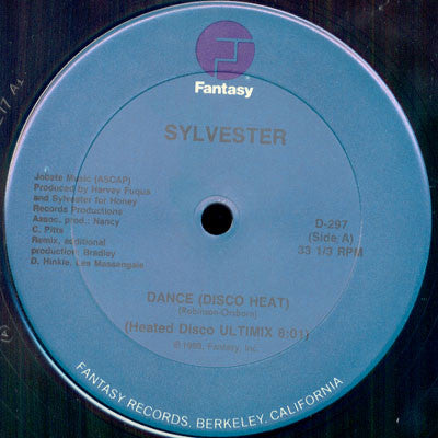 Sylvester : Dance (Disco Heat) (12")