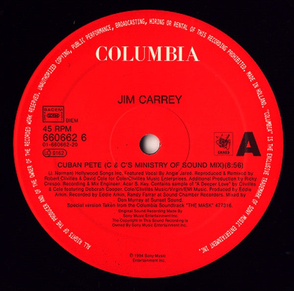 Jim Carrey : Cuban Pete (12")