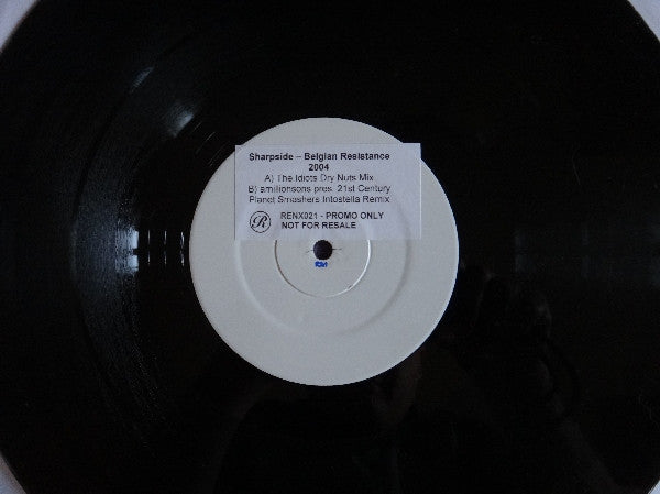 Sharpside : Belgian Resistance 2004 (12", Promo, W/Lbl)