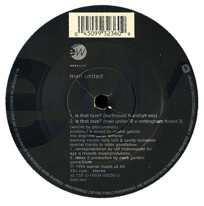 Men United : Is That Love (12")