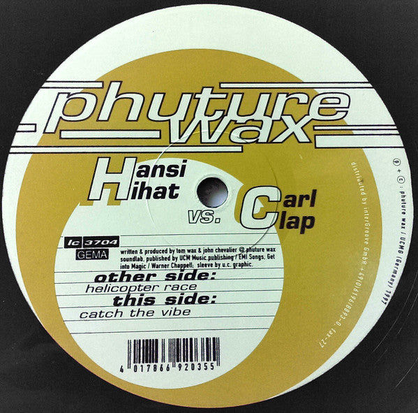 Hansi Hihat vs. Carl Clap : Helicopter Race (12")