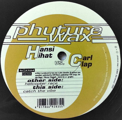 Hansi Hihat vs. Carl Clap : Helicopter Race (12")