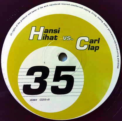 Hansi Hihat vs. Carl Clap : Helicopter Race (12")
