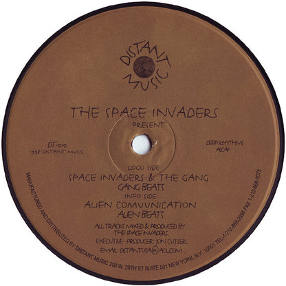 The Space Invaders : Space Invaders & The Gang / Alien Communication (12")